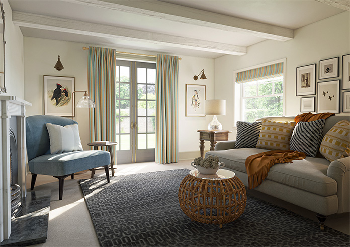 Lambrooke, Honey - Made to Measure Curtains - Image 8